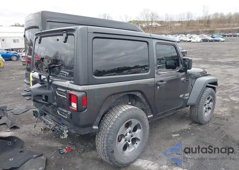 2021 Jeep Wrangler Sport 4X4 из США, поврежденный, VIN 1C4GJXAN2MW541827